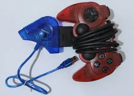 تبدیل دسته بازی پلی استیشن 2 به کامپیوتر مدل 01