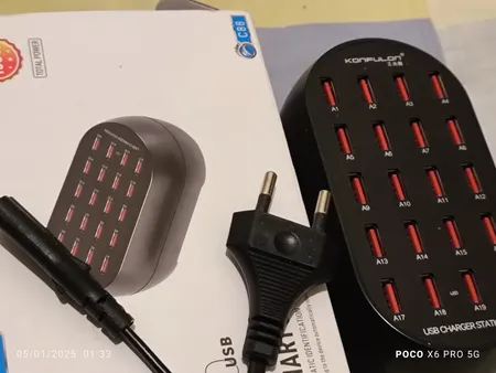 شارژر رومیزی 100 وات کانفلون مدل C88