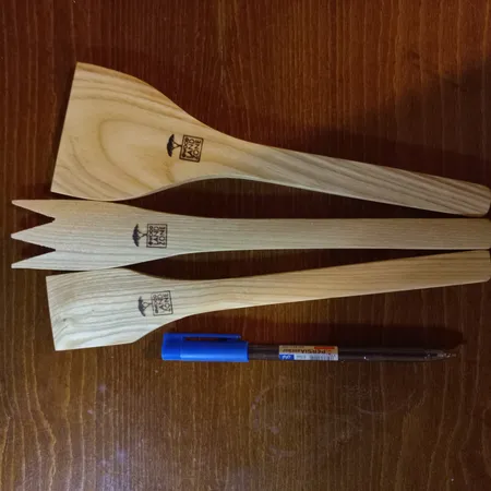 سرویس کفگیر و ملاقه 3 پارچه مدل wood