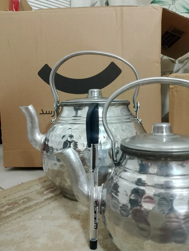 ست کتری و قوری مدل چکشی