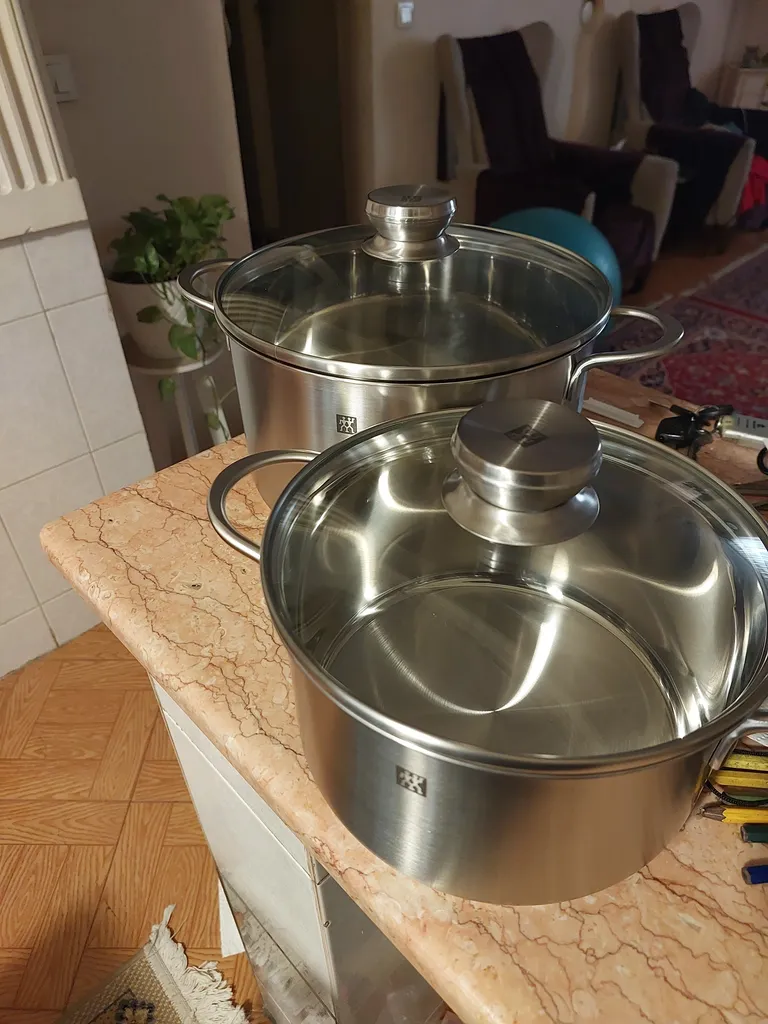 سرویس پخت و پز 6 پارچه زولینگ مدل Twin Nova