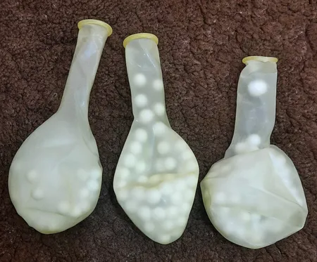 بادکنک تولد مدل باران بسته سه عددی