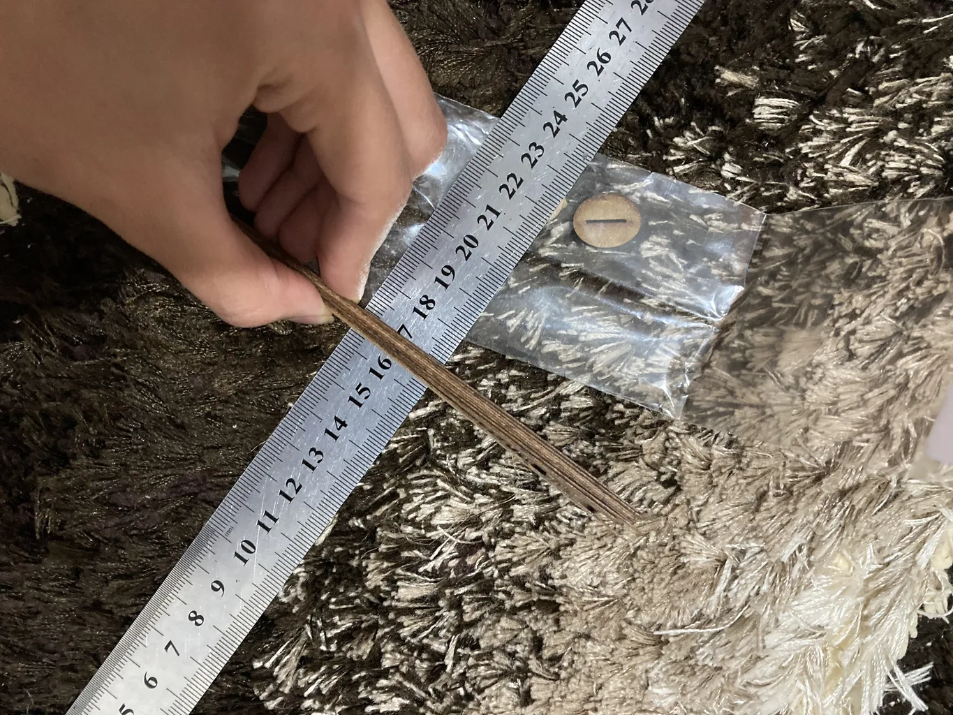 فیتیله چوبی شمع مدل F01 بسته 10 عددی