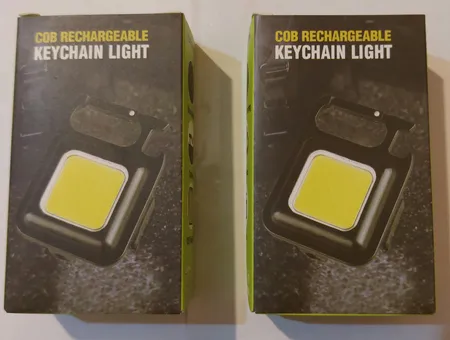 چراغ قوه دستی مدل COB بسته 2 عددی