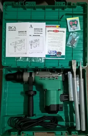 دریل بتن کن دی سی ای مدل AZC03-38