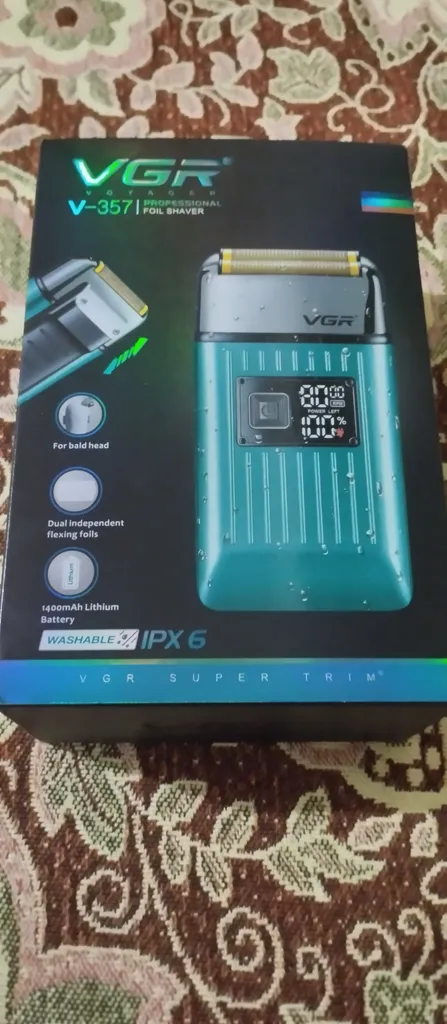 ماشین اصلاح موی سر و صورت وی جی ار مدل V-357