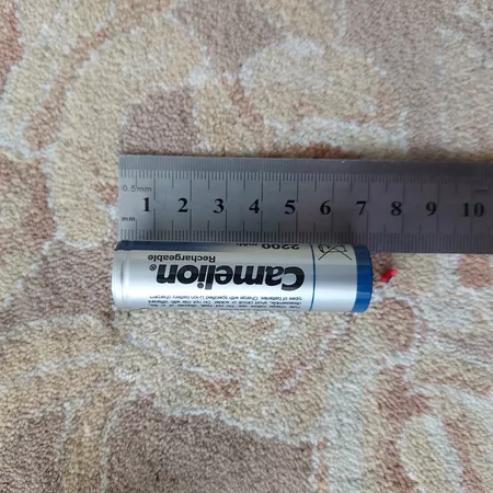 باتری لیتیوم-یون قابل شارژ کملیون کد ICR-18650 ظرفیت 2200 میلی آمپرساعت