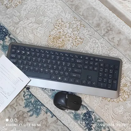 کیبورد و ماوس بلوتوثی اسکپتر مدل titan