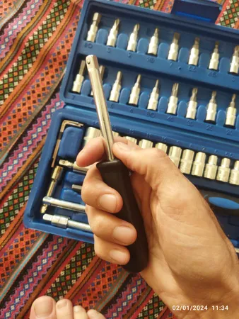 آچار بکس مدل 46-PCS مجموعه 46 عددی