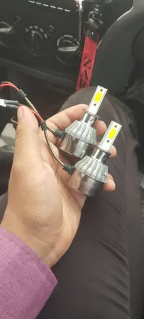 لامپ هدلایت خودرو مدل C6 H1 بسته دو عددی