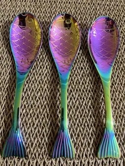 قاشق آجیل خوری مدل Fish کد 00574