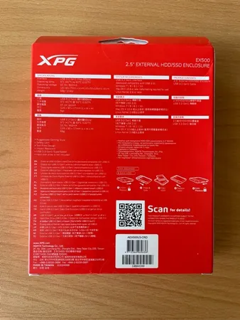 باکس تبدیل SATA به USB 3.1 ای دیتا مدل EX500