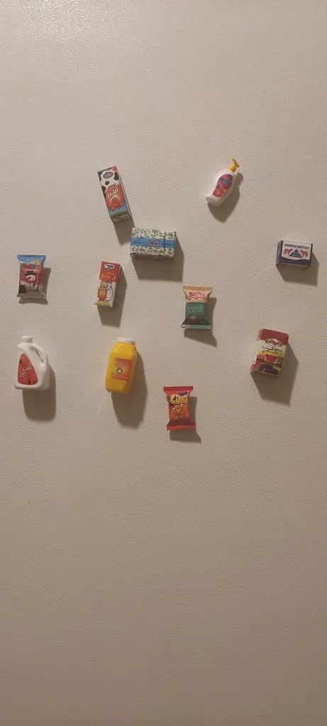 مگنت مدل مینیاتوری مجموعه 12 عددی