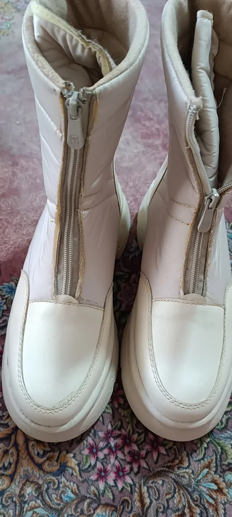 نیم بوت زنانه مدل جلو زیپ شمعی