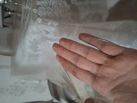 طلق رومیزی مدل اکلیلی کریستال کد T250