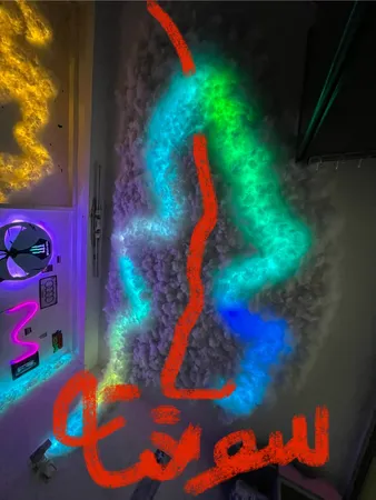 ریسه ال ای دی مدل فول کالر هوشمند بلوتوثی کد RGB IC usb 5v طول 10 متر