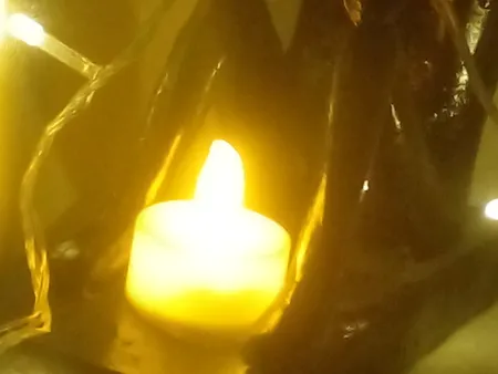 شمع ال ای دی مدل LED 4.5 بسته 6 عددی