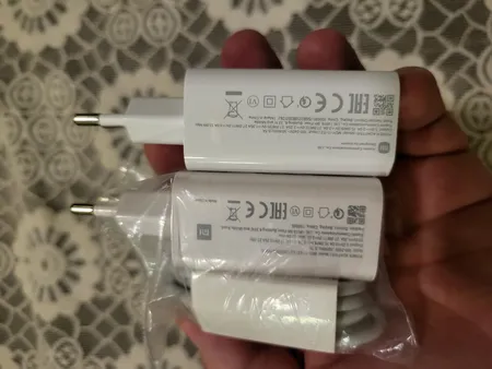 شارژر شیائومی مدل Poco x3 pro super fast turbo به همراه کابل تبدیل usb-c