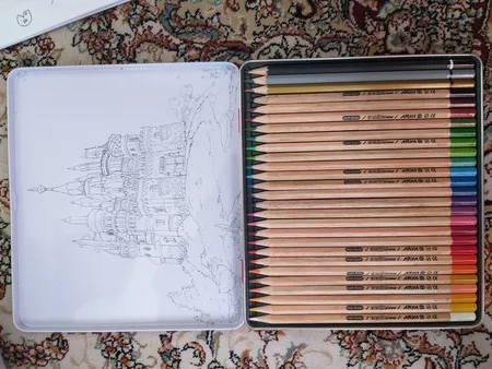 مداد رنگی 24+3 رنگ آریا مدل 3022