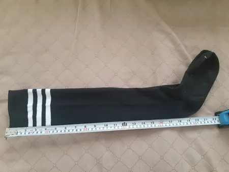 جوراب ساق بلند زنانه تن پوش هنگامه مدل بالا زانو رینگی مجموعه 2 عددی