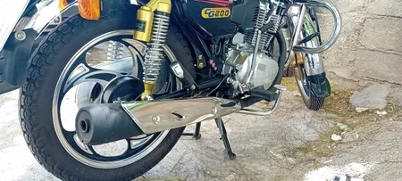 اگزوز موتور سیکلت مدل 01 مناسب برای هندا 125