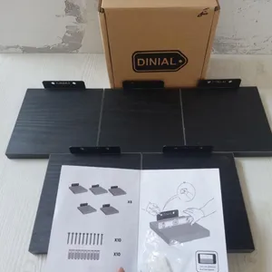 تجریه خرید شلف دیواری دینیال مدل هرمی کد DN1515 مجموعه پنج عددی