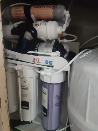 دستگاه تصفیه کننده آب آکوآ اسپرینگ مدل UF - SF4150 به همراه فیلتر مجموعه 3 عددی