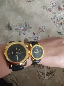 ست ساعت مچی عقربه ای زنانه و مردانه مدل RO 3028 - ME-TA