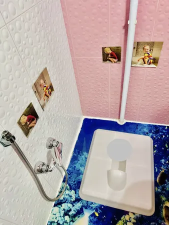 توالت زمینی بردیاپلاست مدل کودک 001