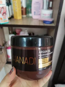 تجریه خرید ماسک مو هانادی مدل Argan Oil حجم 500 میلی لیتر