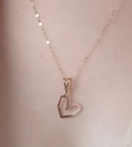 تجریه خرید زنجیر طلا 18 عیار زنانه مدل فلامینگو ظریف