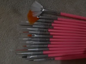 تجریه خرید قلم موی طراحی ناخن مدل BR-15 بسته 15 عددی