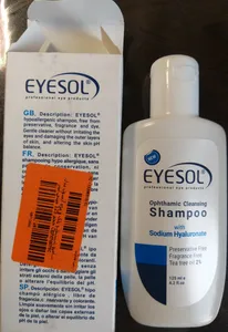 تجریه خرید شامپو شست‌وشوی پلک و مژه آیسول مدل Ophthalmic حجم 125 میلی‌لیتر