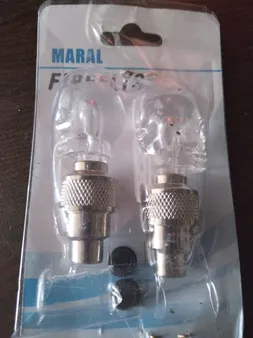 چراغ دوچرخه فایرفلایز مدل Skull بسته 2 عددی