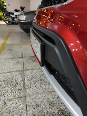 قاب پلاک خودرو مدل dan201 بسته دو عددی