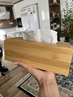 جعبه دستمال کاغذی مدل بامبو