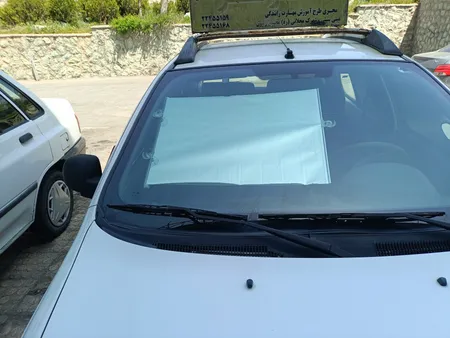 آفتابگیر شیشه جلو خودرو قطعه سازان کبیر مدل AFT-ALLJIV-10307