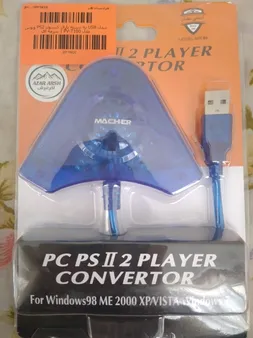 مبدل USB به دسته بازی کنسول PS2 ونوس مدل PV-T100