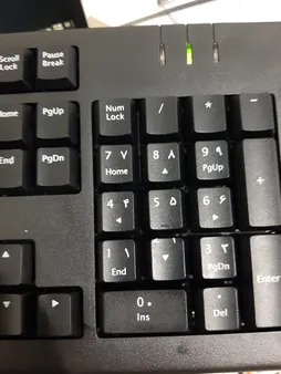 کیبورد رپو مدل NK1800 با حروف فارسی