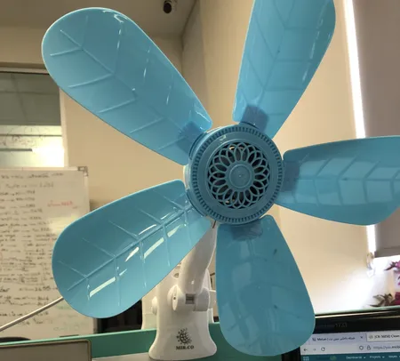 پنکه رومیزی مدل پنج پره کد 2012