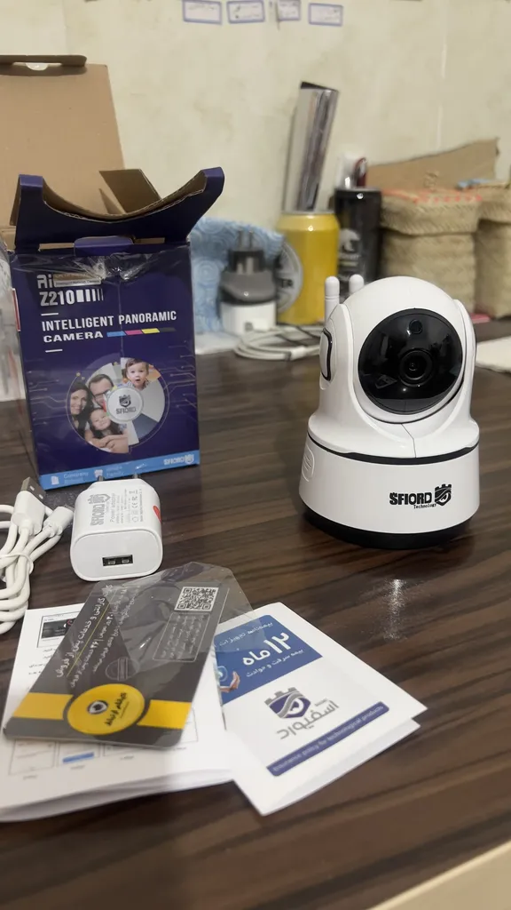 دوربین مداربسته بیسیم تحت شبکه اسفیورد مدل Z-210