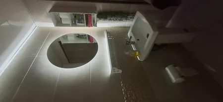 آینه سرویس بهداشتی تارا دکور مدل بک لایت ساده کد c141