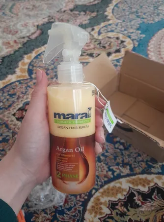 سرم مو دو فاز مارال مدل روغن آرگان حجم 250 میلی لیتر