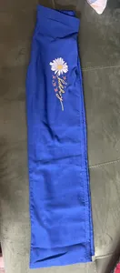 تجریه خرید شلوار زنانه مدل جین گل و پروانه کد 2030