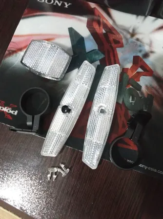 چراغ خطر دوچرخه مدل KH-4 مجموعه 4 عددی