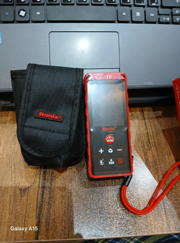 متر لیزری رونیکس مدل RANGE-FINDER9351 برد 50 متر