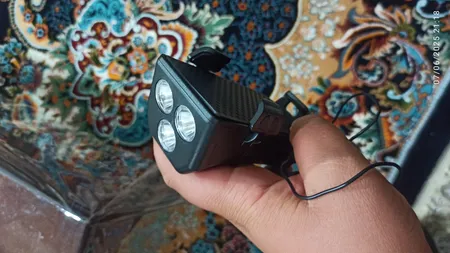 چراغ جلوی دوچرخه مدل 4 کاره 319B-15W