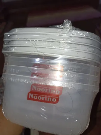 ظرف نگهدارنده نورینو مدل زرین مجموعه چهار عددی