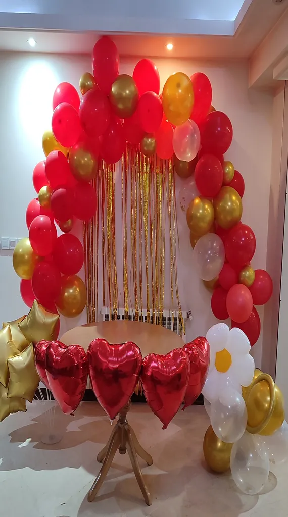 بادکنک مسترتم طرح کروم نیو گرین پلاس بسته 20 عددی