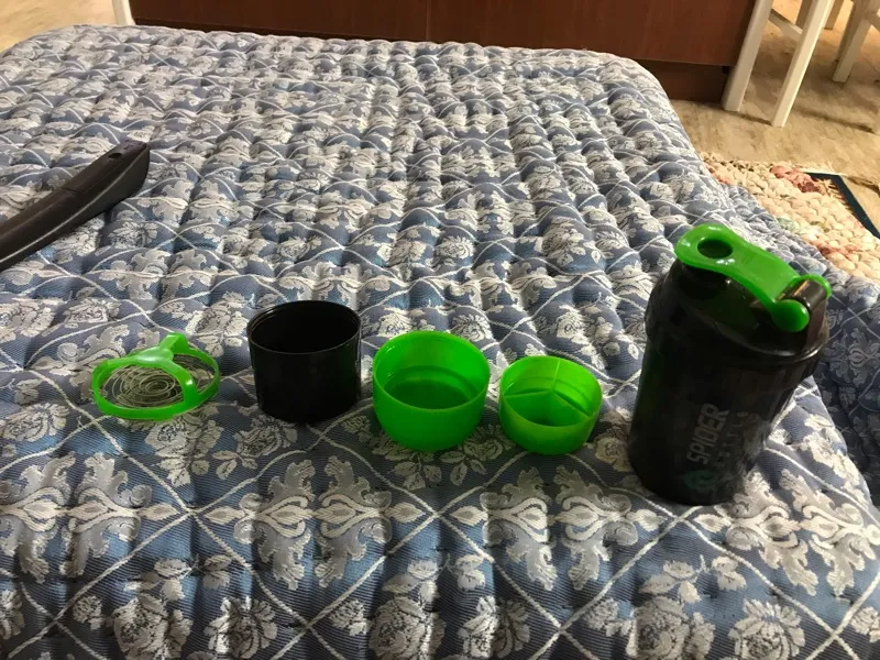 شیکر اسپایدر مدل سه تکه گنجایش 0.5 لیتر